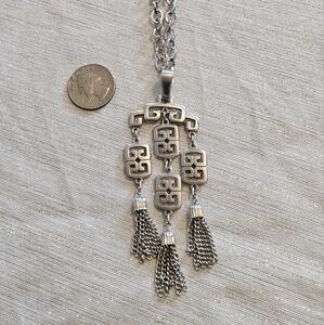 Trifari Silver Tone Necklace
